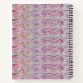 Rosa Baum Notizblock (Rückseite)