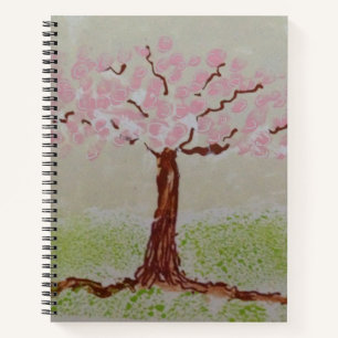 Rosa Baum Notizblock