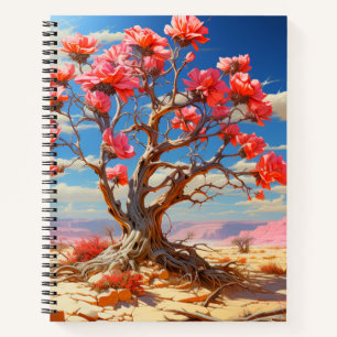 Rosa Baum Notizblock