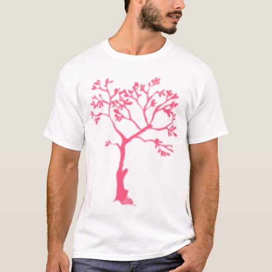 Rosa Baum T-Shirt (Vorderseite)