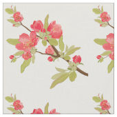 rosa Baumblüten - Eigenes Gewebe Stoff (Nahaufnahme)