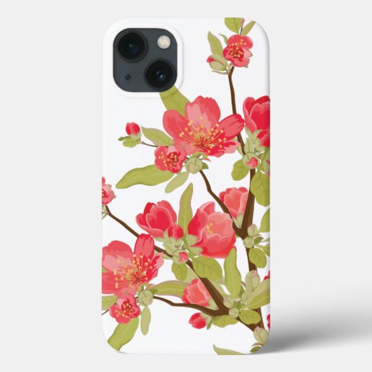 Rosa Baumblüten iPad Air Hüllen (Rückseite)