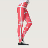 Rosa bedruckte Leggings (Rechts)