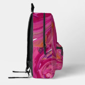 rosa bedruckter rucksack (Links)