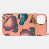 Rosa Bee Blume Classic Hokusai Art Case-Mate iPhone Hülle (Rückseite (Horizontal))