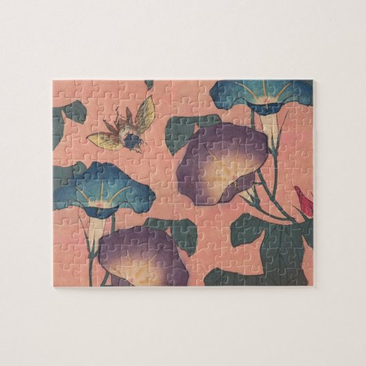 Rosa Bee Blume Classic Hokusai Art Puzzle (Horizontal)