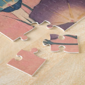 Rosa Bee Blume Classic Hokusai Art Puzzle (Seite)