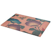 Rosa Bee Blume Classic Hokusai Art Schneidebrett (Ecke)