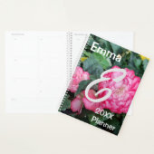 Rosa Begonia-Blume Planer (Anzeige)