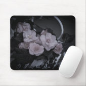 Rosa Begonias auf der Bank - Mousepad (Mit Mouse)
