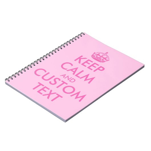 Rosa Behalten Notebook | Personalisierter Text Notizblock (Linke Seite)
