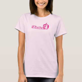 Rosa Behälter mit rosa Logo T-Shirt