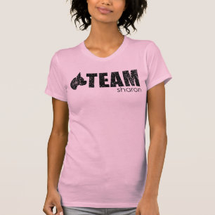 Rosa Behälter Team-Sharons T-Shirt