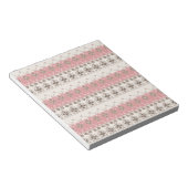 Rosa-beige Einrichtung Notizblock (angewinkelt)