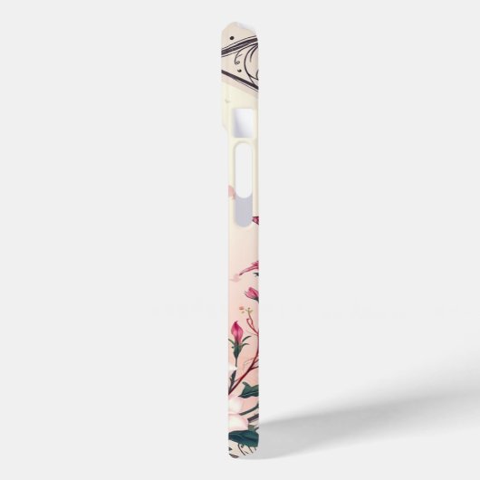 Rosa Belle Case-Mate iPhone Hülle (Rückseite / Links)