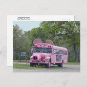 Rosa Ben Wheeler, Texas, Hogfest-Bus Postkarte (Vorne/Hinten)