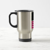 Rosa Bergklatsche Reisebecher (Links)