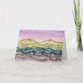 Rosa Bergsee-Zauber im Val Piora Karte (Vorderseite)