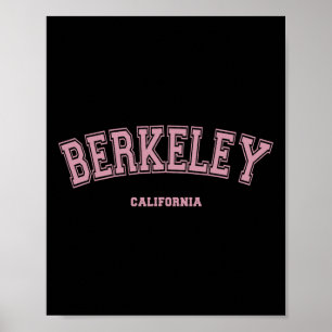 Rosa Berkeley California Ca Universität Stil Auf B Poster