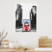 Rosa Berlin Poster (Küche)