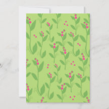 Rosa Berries auf grünen Blätter