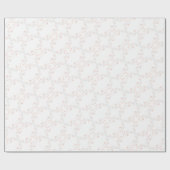 Rosa Berries Minimalistisch Geschenkpapier (Flach)