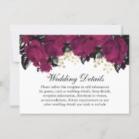 Rosa Berry Gold Marsala Blume Hochzeiten Details