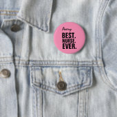 ROSA bester Krankenschwester-überhaupt Button (Beispiel)