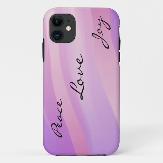 Rosa bewegt Liebe IPhone 5 Fall wellenartig Case-Mate iPhone Hülle (Rückseite)