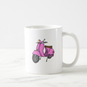 Rosa Bewegungsroller Kaffeetasse