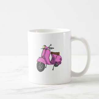 Rosa Bewegungsroller Kaffeetasse