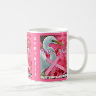 Rosa Bewusstsein Kaffeetasse