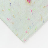 Rosa Bewusstsein Ribbon Engel Brustkrebs Blanket Fleecedecke (Ecke)