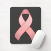 Rosa Bewusstseins-Band Mousepad (Mit Mouse)