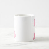 Rosa Bewusstseins-Band-Tasse 0001 Kaffeetasse (Mittel)