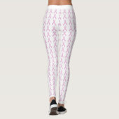 Rosa Bewusstseins-Schleife Leggings (Rückseite)