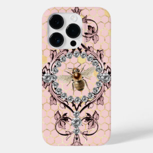 Rosa Biene Case-Mate iPhone 14 Pro Hülle