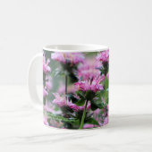 Rosa Bienen-Balsam, Monarda Kaffeetasse (Vorderseite Links)