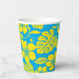 ROSA BIKINI (BLAU/GELB) PAPPBECHER