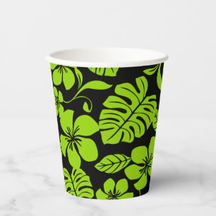 ROSA BIKINI (SCHWARZ/LIME) PAPPBECHER