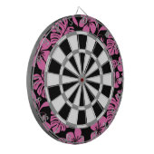 ROSA BIKINI (SCHWARZ/ROSA) DARTSCHEIBE (Vorderseite Links)