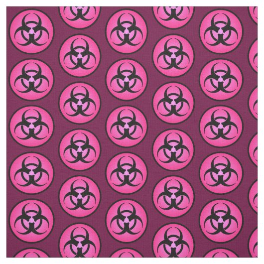 rosa Biogefährdung Stoff (Muster)
