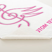 Rosa Bird Musik Sherpadecke (3/4)
