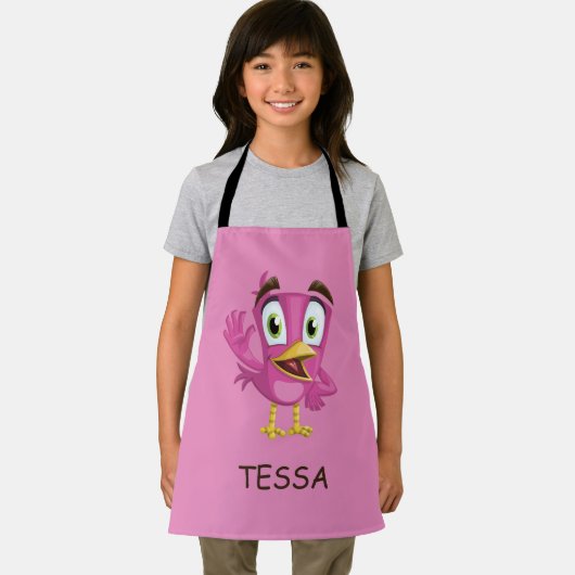 Rosa Bird Schürze (Insitu)