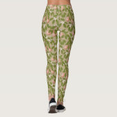 Rosa Birnen (hellbraun) Leggings (Rückseite)
