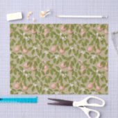 Rosa Birnen (hellbraun) Seidenpapier (Handwerk)
