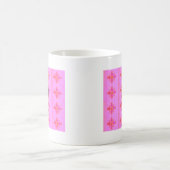 Rosa Birthday Cake Art Print Kaffeetasse (Mittel)