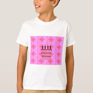 Rosa Birthday Cake Art Print T-Shirt