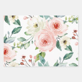 Rosa Birthday Wrapping Paper Sheets Geschenkpapier Set (Vorderseite 3)