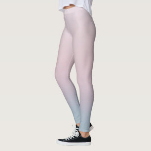 Rosa bis blau Stilvolle Damen Leggings